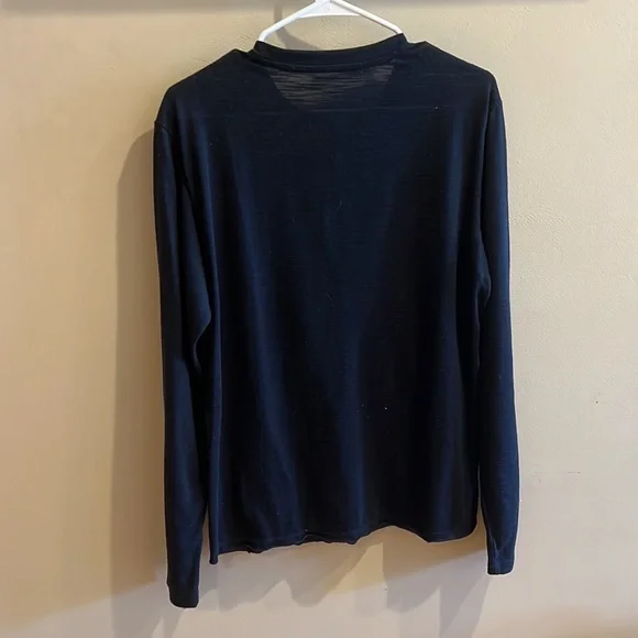 Men’s Black Henley - Picture 3 of 3